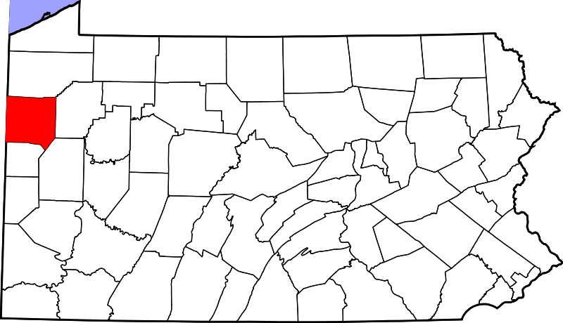 File:Map of Pennsylvania highlighting Mercer County.png