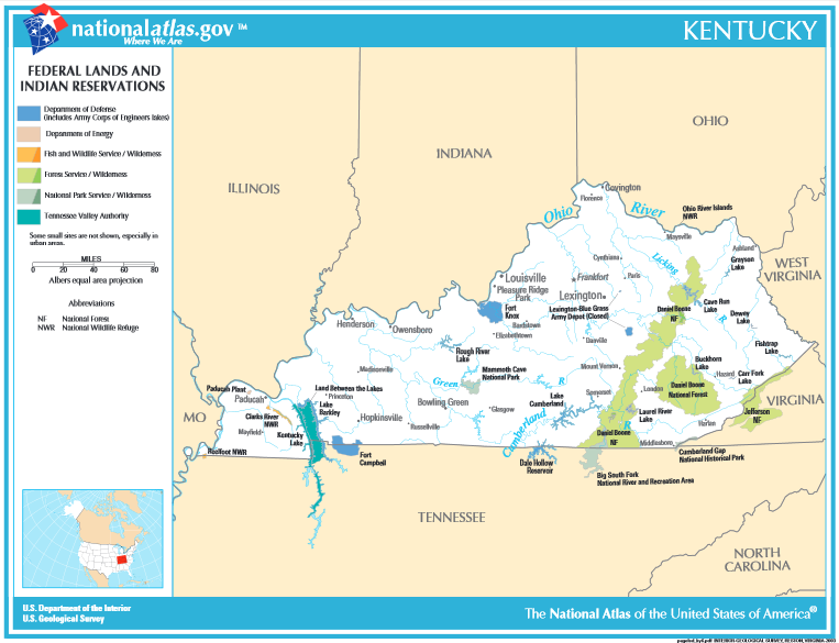Federal land policy in Kentucky Ballotpedia