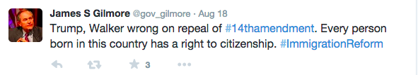 Jim Gilmore 14th Amendment tweet 2015.png