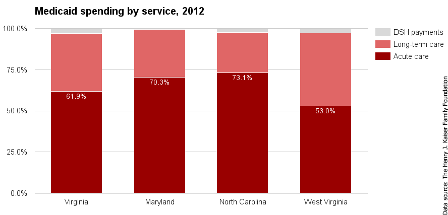 VA Medicaid spending by service 2012.png