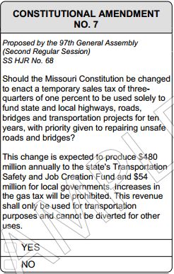 MO 2014 Amendment 7 sample ballot.JPG