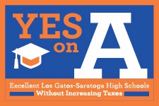 Yes on A campaign logo