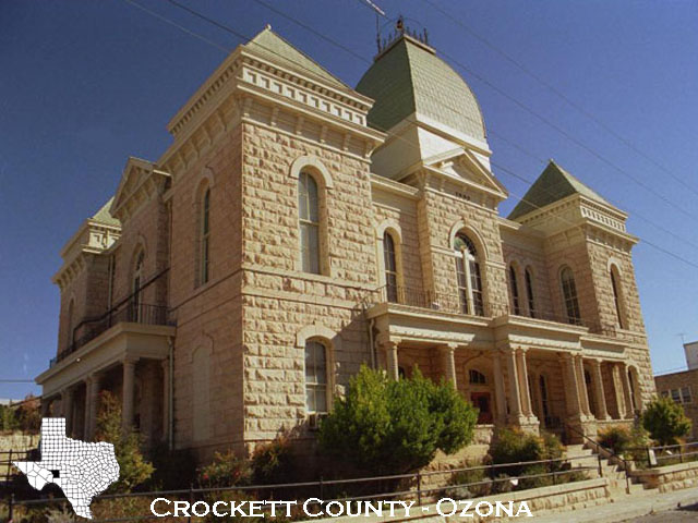 File:Crockett county, Texas courthouse.jpg