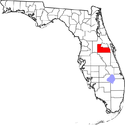 Map of Florida highlighting Orange County.png