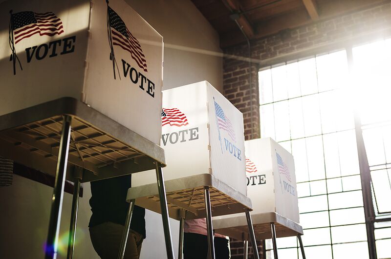 File:People voting election booths.jpg