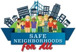 Safe Neighborhoods for All campaign logo