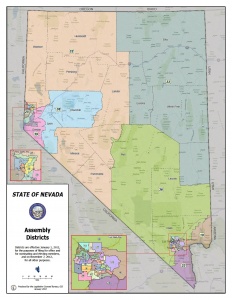 This is the approved Nevada Assembly map.