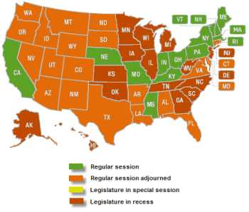 Projected sessions capture for the week of January 3, 2012