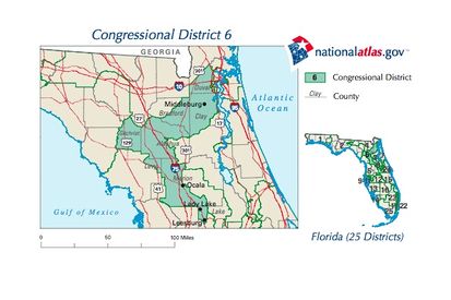Florida S 6th District Ballotpedia 413px FL District 6 2000 2010 