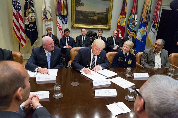 Donald Trump signs an Executive Order promoting Agriculture and Rural Prosperity.jpg
