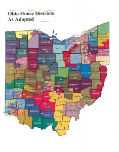 This is the approved Ohio House map.