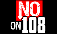 No on 108 campaign logo