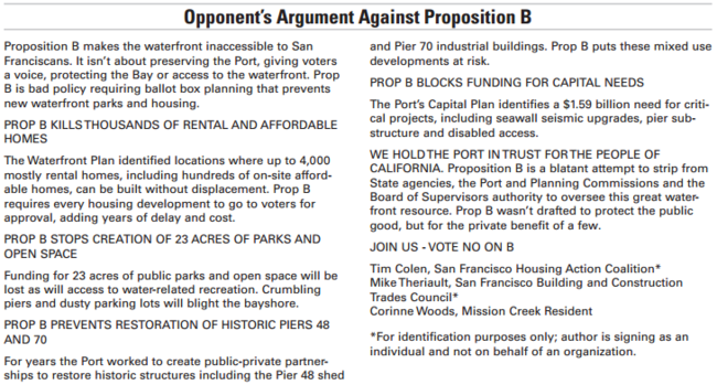 SanFranciscoMeasureBArgumentsAgainst.png