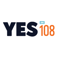 Yes on 108 campaign logo