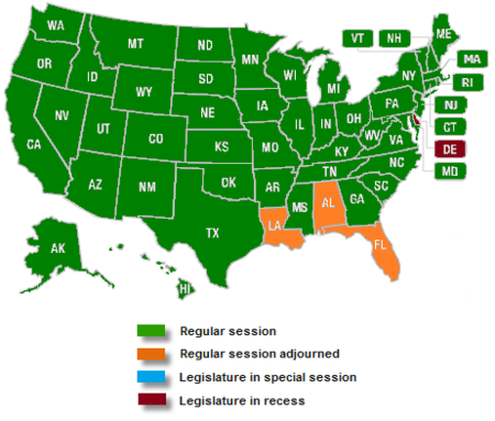 Current sessions capture for the week of February 9, 2015