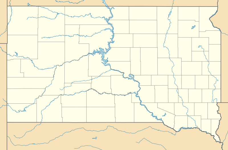 File:USA South Dakota location map.svg