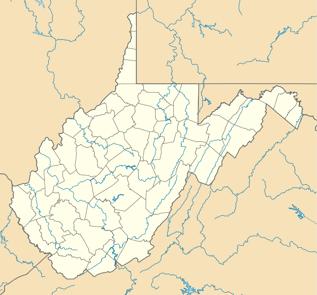 File:USA West Virginia location map.svg