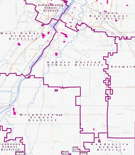 File:De Pere School District map.jpg