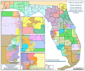 This is the approved Florida Senate map.