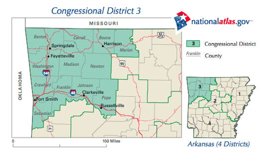 Arkansas' 3rd Congressional District - Ballotpedia