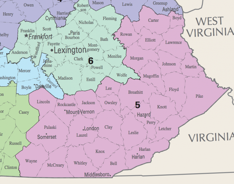 File:KY 5th congressional district.png