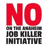 NO on the Anaheim Job Killer Initiative campaign logo