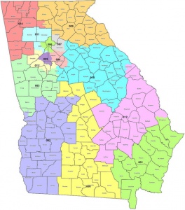 This is the approved congressional map using the 2010 Census.