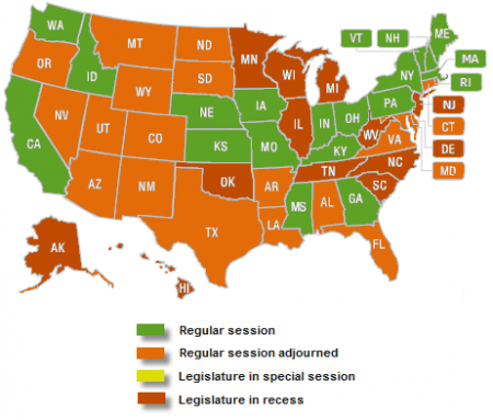 Current sessions capture for the week of January 9, 2012