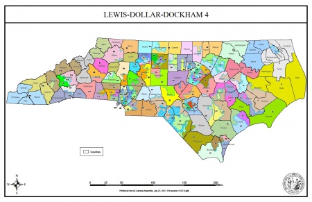This is the approved North Carolina House map.