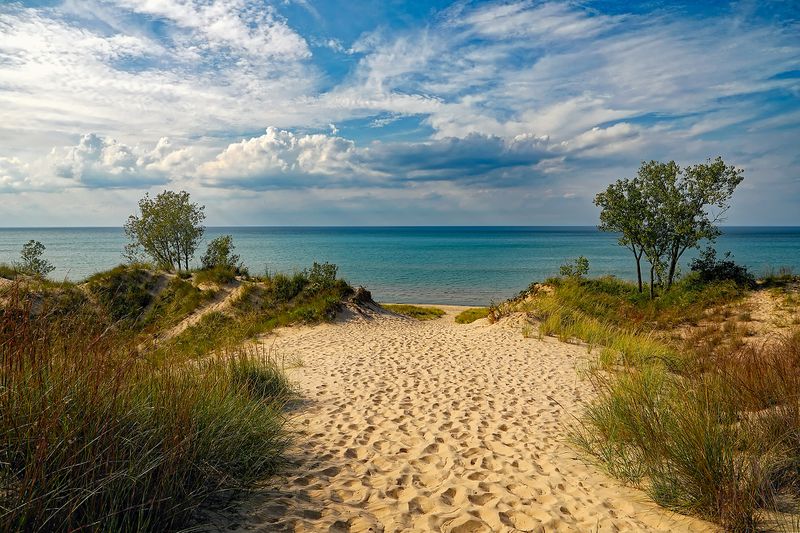 File:IN Dunes Lake Michigan beach.jpg