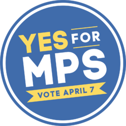 Yes for MPS campaign logo