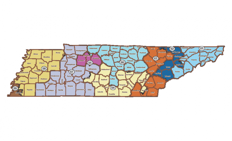 File:Tennessee Congressional Proposed Map 2012.png