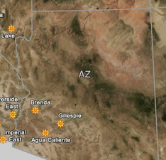 Arizona is one of six Southwestern states to receive solar energy zones.