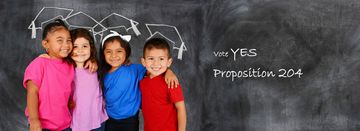 Yes on Prop 204 campaign logo