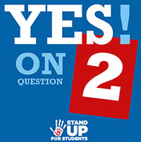 Stand Up for Students campaign logo