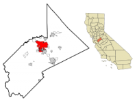 Map of Modesto California.png
