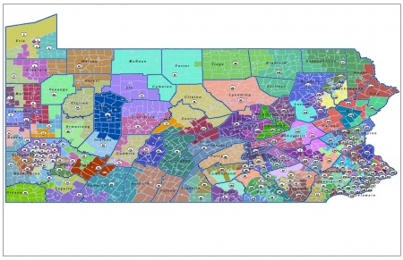 This is the approved Pennsylvania House map.