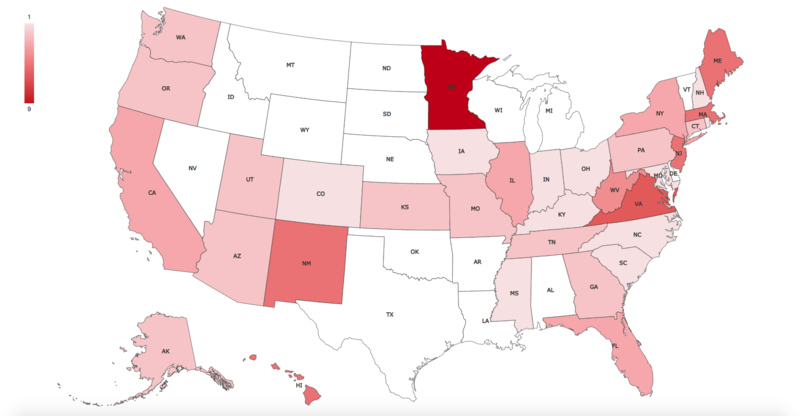 Electoral systems map April 2018.png