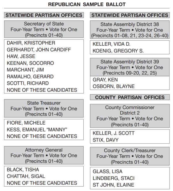 Party labels in Nevada school board elections Ballotpedia