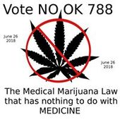 Vote No OK788 Logo