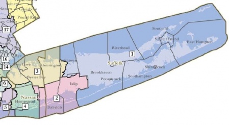 This is the approved congressional map using the 2010 Census.