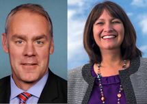 Ryan Zinke and Denise Juneau 1 imageedit 15 2489227920.jpg
