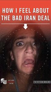 Snapchat ad for Secure America Now, an independent expenditure group