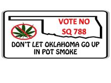 Don't Let Oklahoma Go Up in Smoke Campaign Logo