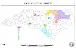 VRA districts in the NC State Senate.