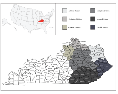United States District Court for the Eastern District of Kentucky - Ballotpedia