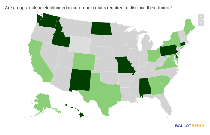 Electioneering communications donor disclosure.png