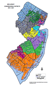 This is the approved congressional map using the 2010 Census.