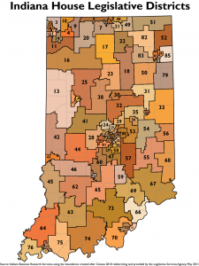 This is the approved Indiana House map.