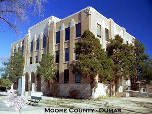 Moore county, Texas courthouse.JPG